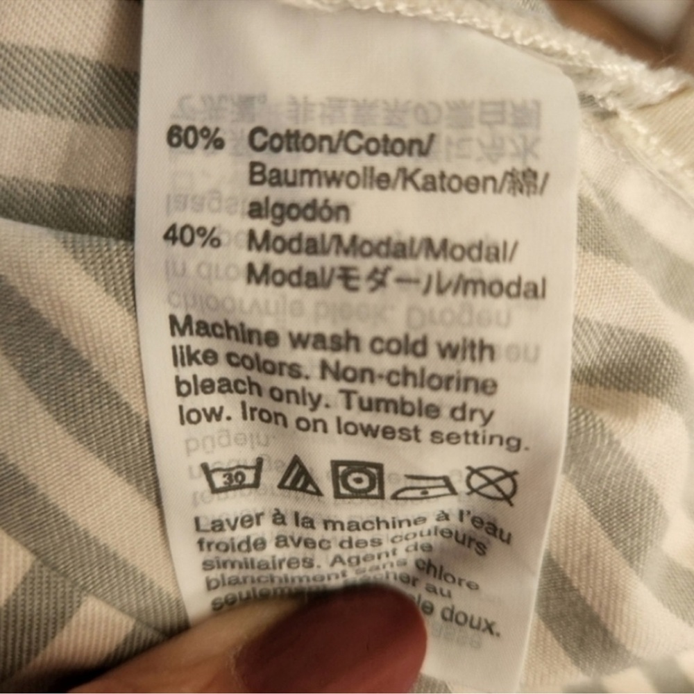 Madewell Striped Easy Button Back Pullover Shift … - image 7